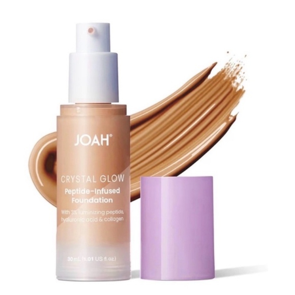 MN060 JOAH Crystal Glow Peptide-Infused Foundation - Medium‎ Neutral